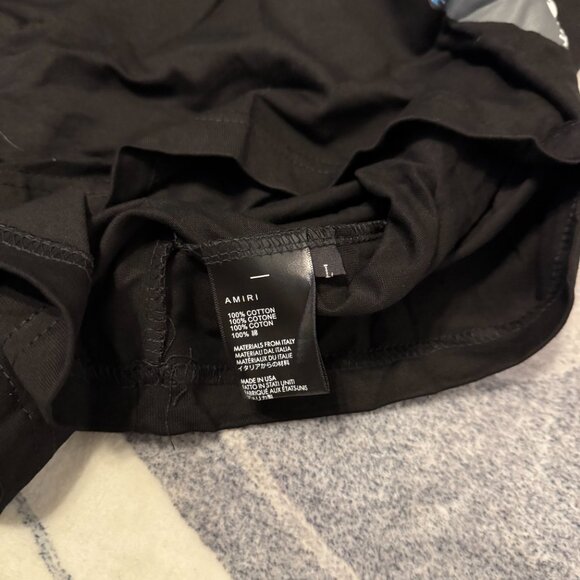 AMIRI Crystal Ball Short Sleeve Tee Mens Size Large - Picture 4 of 4